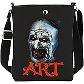 VAMSII ART Crossbody Bag Horror Movie Lover Gift Themed Clown Movie