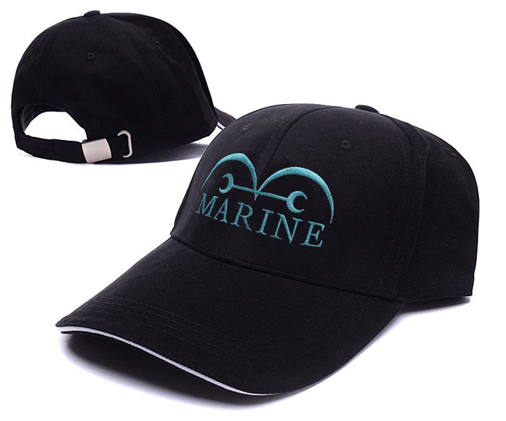 One Piece Marine Flag Anime Logo Adjustable Baseball Caps Unisex Snapback Embroidery Hats Buy Online In Burundi At Desertcart