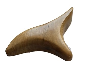 3-KREUZ Trigger Holz Massage-Werkzeug TriggerStab – Sandelholz – Physiotherapie gegen Schmerzen Schulter Rücken – Massagekreu