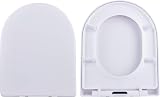 Meero London D Shape Soft Close Toilet Seat Quick Release Anti-bacterial view 4