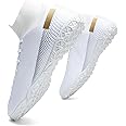 HaloTeam Men's Soccer Shoes Cleats Professional High-Top Breathable Athletic Football Boots for Outdoor Indoor TF/AG 3US-11US