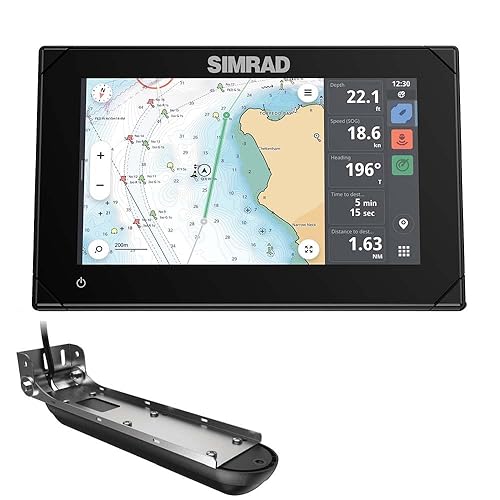 Simrad NSX Smart Chartplotter & Fish Finder with C-MAP Discover X ...