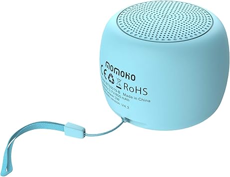 small blue bluetooth speaker