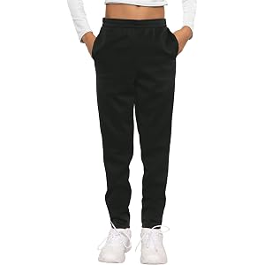 STRETCH IS COMFORT Boy’s Slim Fit Jogger Play Pants | Soft, Pull-On Lounge Bottoms | Everyday School or Playwear | XS–XL