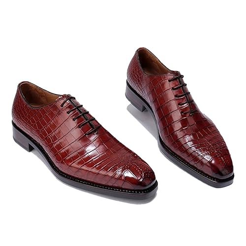 cherry red formal shoes