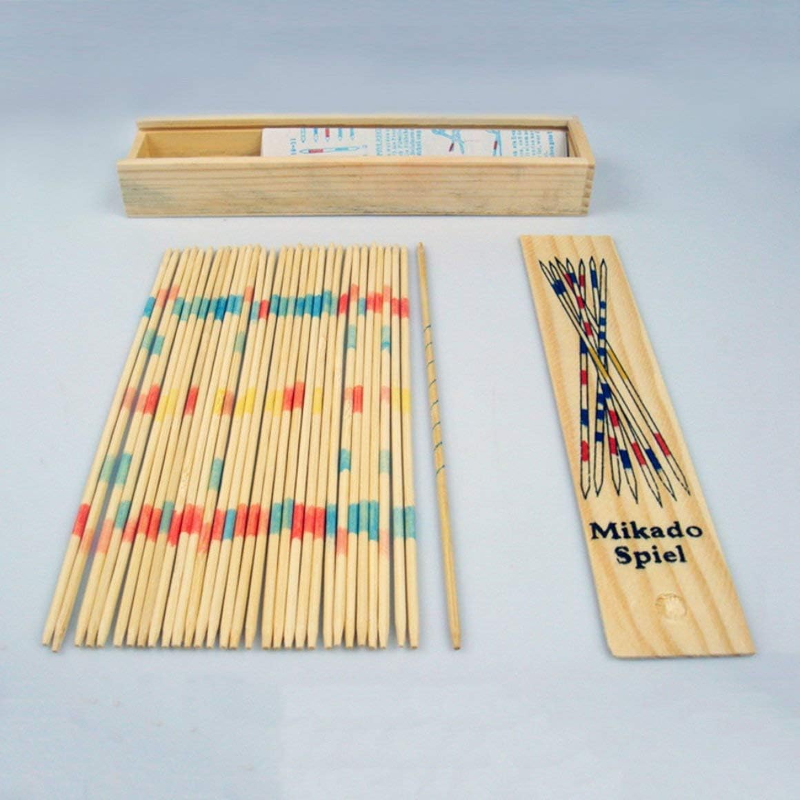 Multicolor Funnyrunstore Bebe Educativo De Madera Herramienta De Palos De Mikado Spiel Pick Up Sticks With Box Game Desarrollo De Habilidades Matematicas Juegos Tradicionales Juguetes Y Juegos Futakuchi Hakata Com