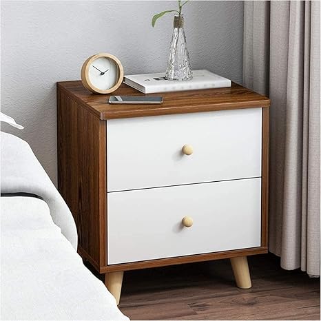 Amazon ナイトスタンド ベッドサイドテーブルベッドルームリビングルーム収納ボックス40x35x50cmをポンピングアセンブリロッカー床に立っ回廊ダブル ベッドサイドテーブル Color C サイドテーブル オンライン通販