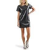Rock & Republic Womens Short Sleeve Tee Shirt Dress