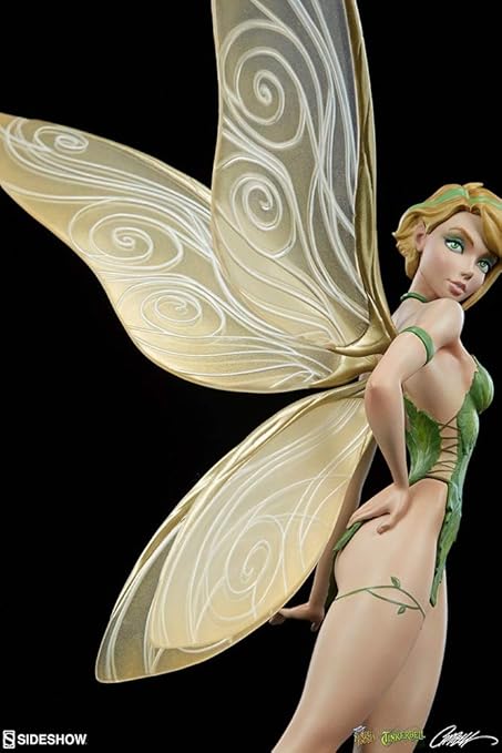Amazon Com Sideshow Fairytale Fantasies Campell S Tinkerbell Statue Toys Games