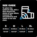 VITTO Elbow Support Tennis Elbow Brace Light Grey L Strap view 3