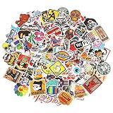 Diageng Random Styles Vinyl Stickers, 6 - 12cm (Pack of 100)