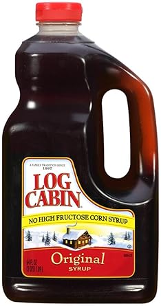 Amazon Com Log Cabin Syrup Original 64 Ounce Maple Syrups