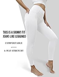 VOOVEEYA Jeggings for Women High Waist, Leggings