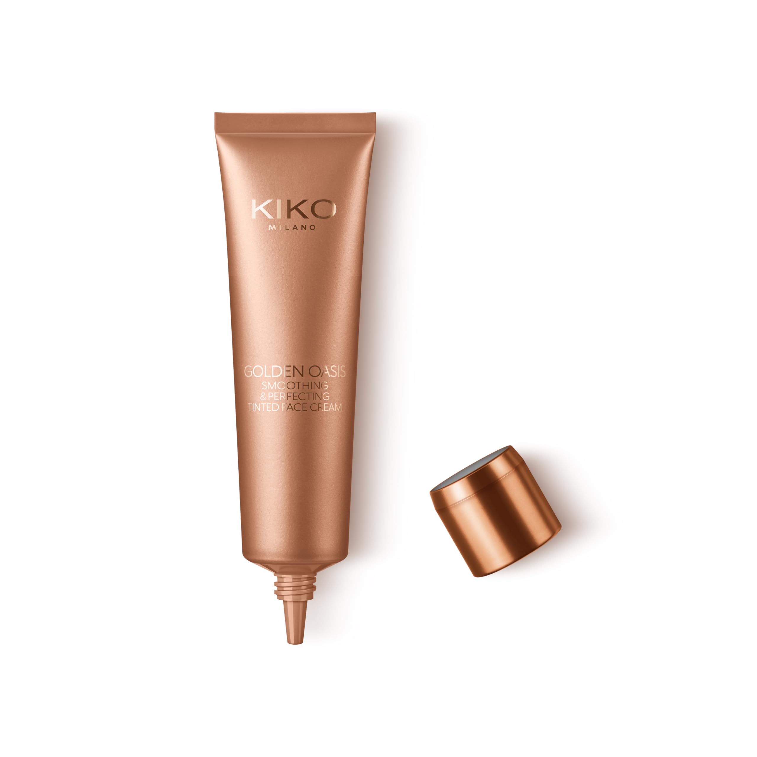 KIKO Milano Golden Oasis Smoothing & Perfecting Tinted Face Cream 05, Tinted, Moisturising Face Cream With A Perfecting Effect