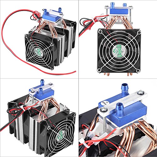 DC 12V Thermoelectric Cooler Semiconductor Refrigeration Machine Cooler Water Chiller Cooling Device for Fish Tank(180W) - Thumbnail 5