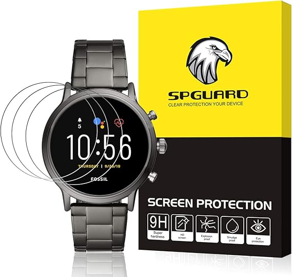 fossil gen 4 smartwatch tempered glass
