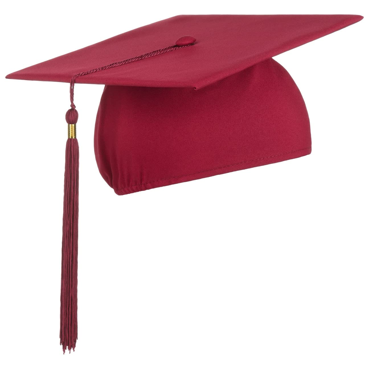 Lierys Graduation Hat (Square Academic Cap, mortarboard) Perfect Headgear for Students Graduating from College or University Bordeaux