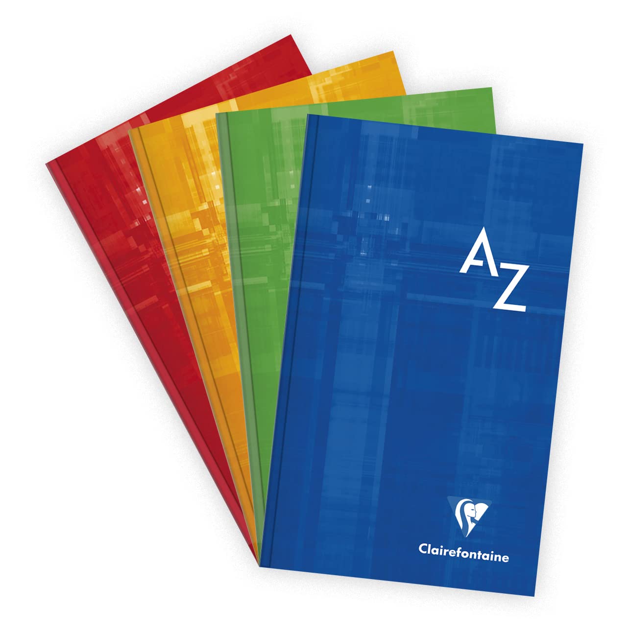 Clairefontaine Hard Cover Indexed Books, 11x17 cm, Squared, 90 g, 96 Sheets - Random Colour