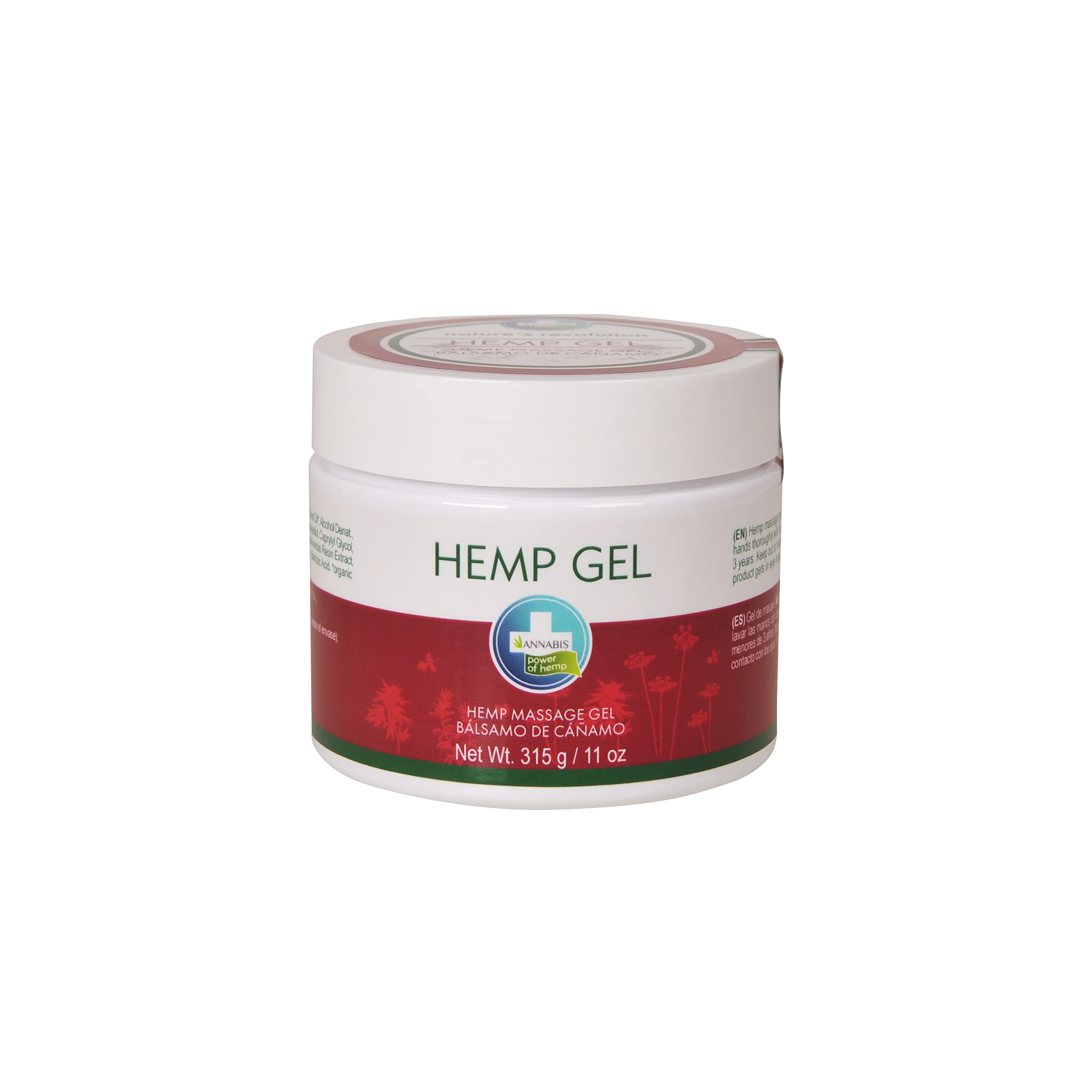 Annabis HEMP GEL for wellness and deep tissue massages | with Hemp Oil | Muscle Gel | THC free | 330ml