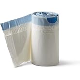 Medline Commode Liners with Absorbent Pad case of 72