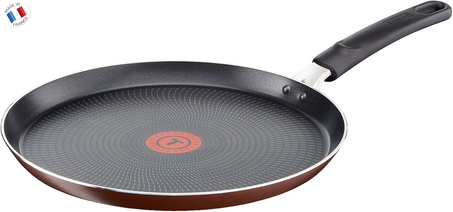 Tefal B3001002 Extra Brownie Aluminium Crêpe Pan, Aluminium, Brownie