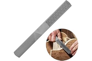 4-in-1 Woodworking File Half Round Flat Rasp Wood Carbon Steel Hand File Woodworking Carving Rasp Coarse Tool