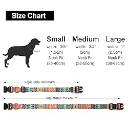 Suredoo Adjustable Dog Collar with Patterns, Ultra