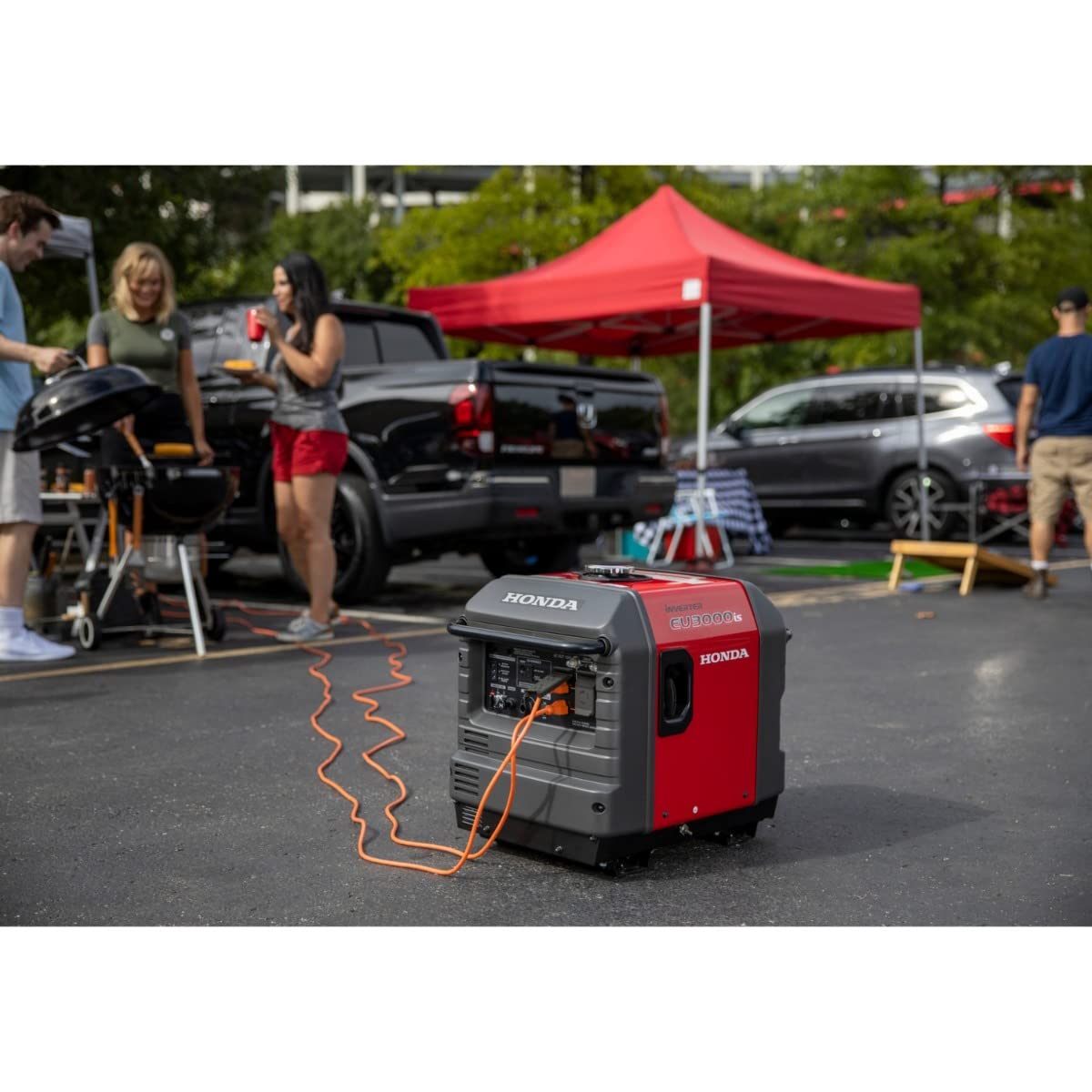 Honda EU3000IS1AN 3000-Watt 120-Volt Inverter Generator with CO-MINDER - 49-State 664270