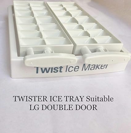 Lg Double Door Fridge Compatible Twister Ice Tray By Tiksha