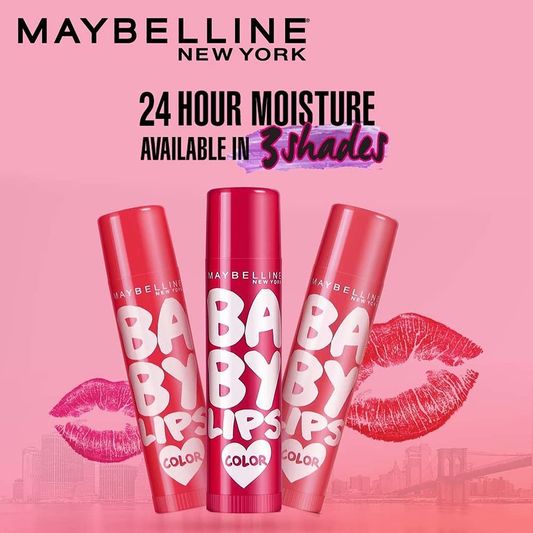 Maybelline Baby Lips Color SPF 11 Lip Balm 4g (Cherry Kiss)