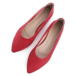 ChaiRong Zhou Flats for Women Comfortable Slip on