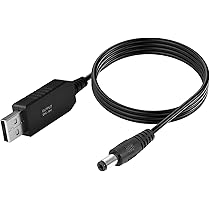 thumbnail image 2 of USB 5V To 12V Step Up Converter Cable - DC 5.5x2.1mm Jack For Fans, LED Lights, Routers 2 of 9