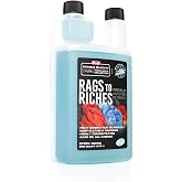 P &amp; S PROFESSIONAL DETAIL PRODUCTS Rags to Riches Microfiber Detergent | Non-Toxic Biodegradable Microfiber Cleaning Wash, Concentrated, Restores Absorbency and Softness, 32 fl oz