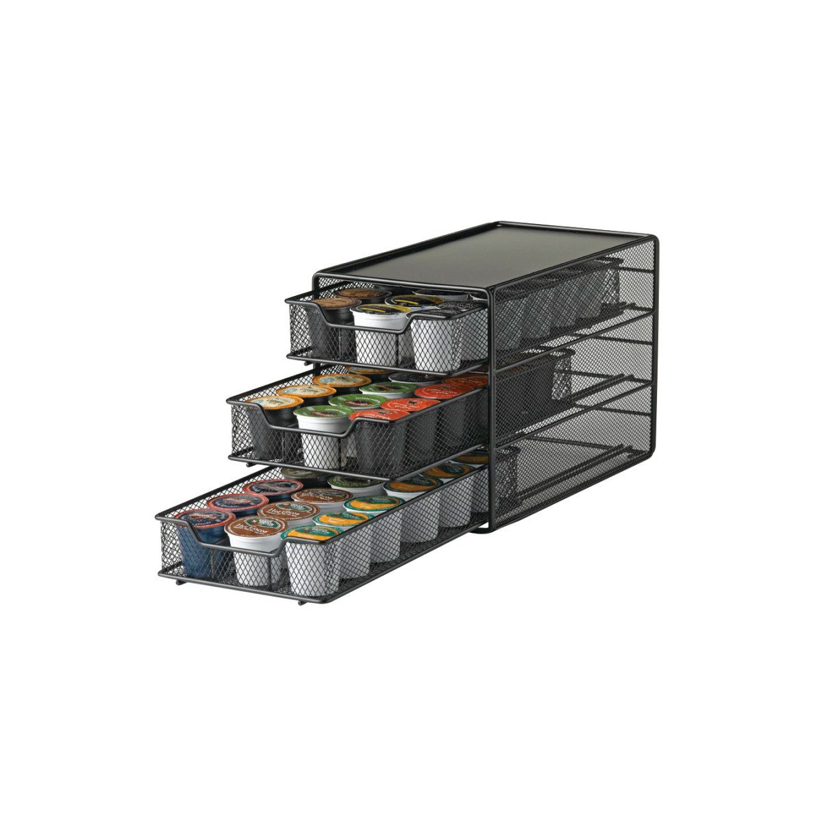 Keurig Brewed 3 Tiered K Cup Drawer Holds 54 K Cup Packs New