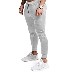 MICOZIFY Men’s Workout Jogger Pants, Stretch Gym