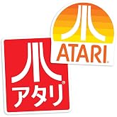 Popfunk Atari Video Game Console Logos Collectible Stickers