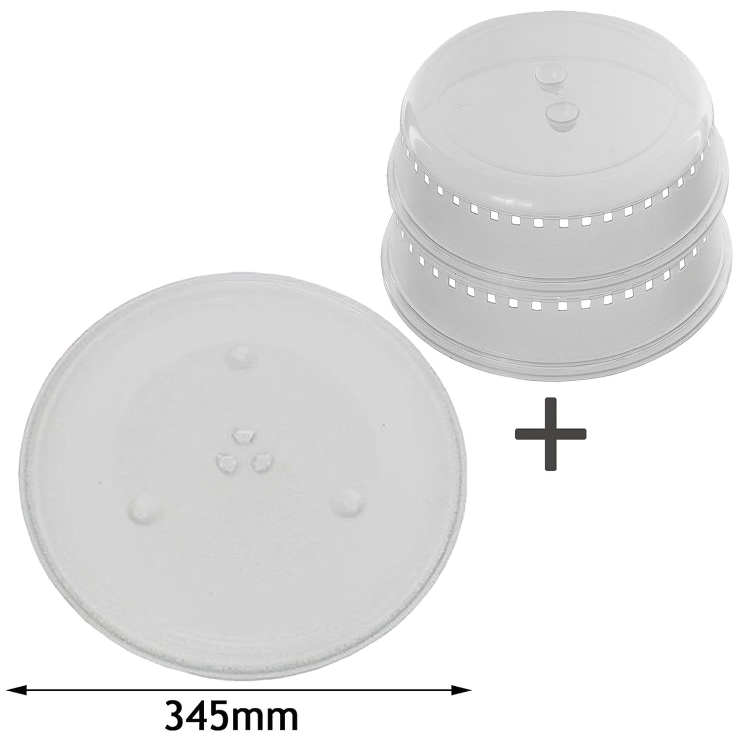 Spares2go 345 mm Universal para plato giratorio del microondas ...