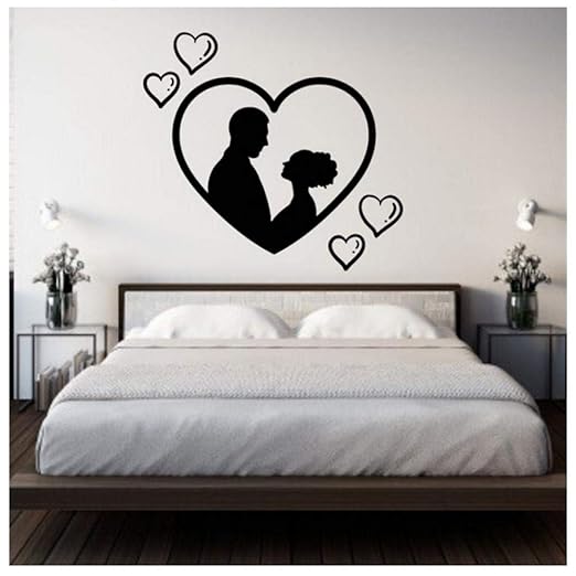 Wall Sticker Full of Heart Couple Wall Sticker Decal Couple