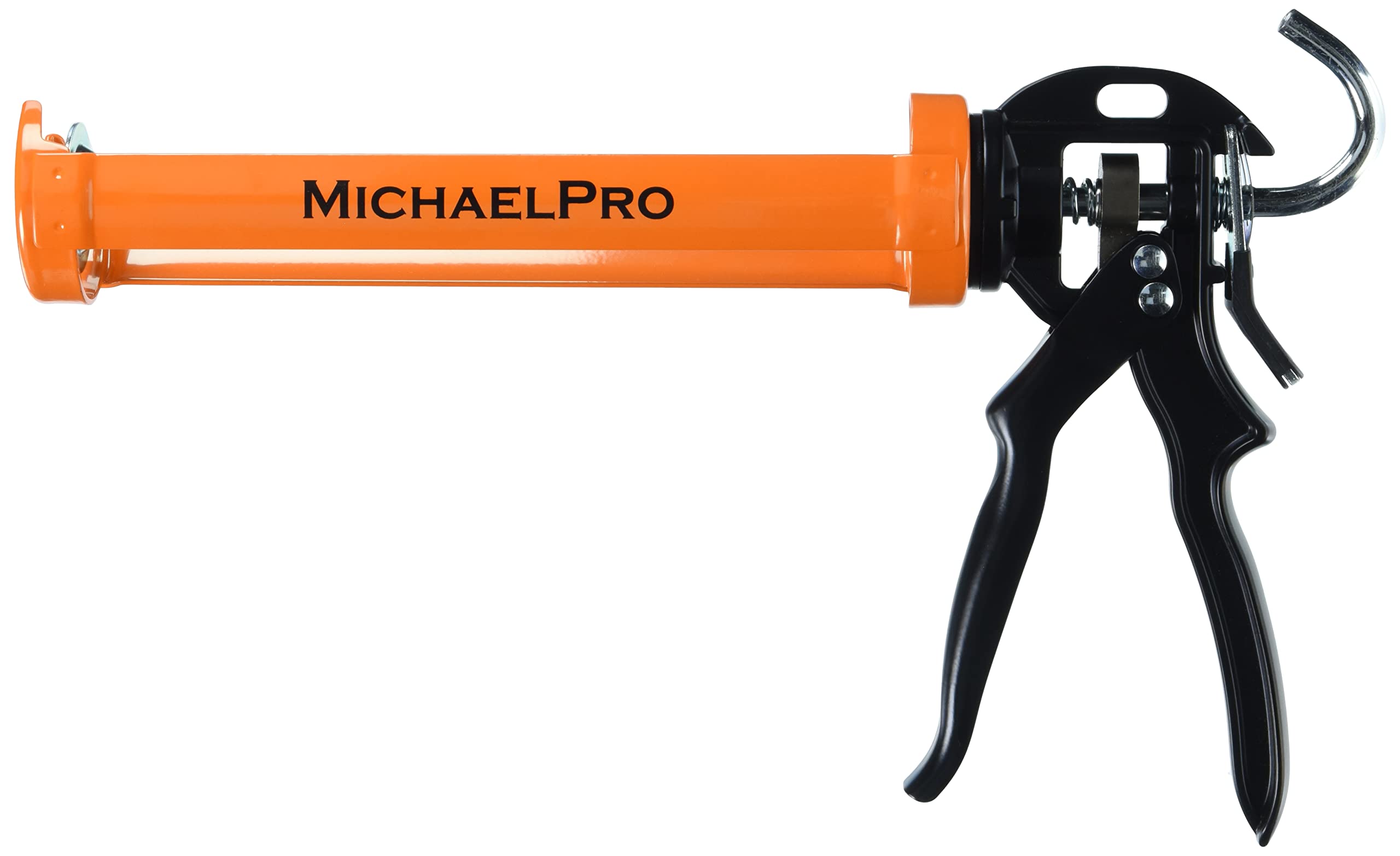 MichaelPro MP013004 Professional Drip-Free Caulking Gun with 18:1 Thrust Ratio, 10oz Anti-Drip Caulk Gun, Silicone Applicator Gun, Sealant Gun (18:1)