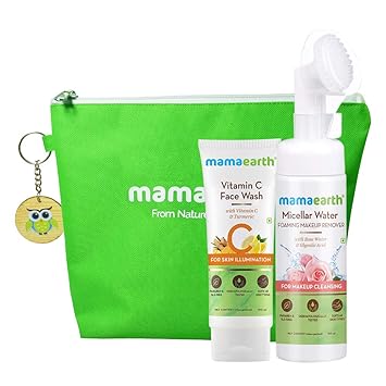 mamaearth vitamin c foaming face wash
