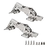 Kitchen Cabinet Hinges (1 Pair, 2 PCS) 165 Degree