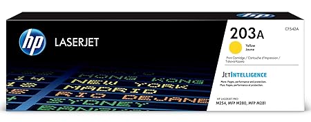 HP 203A (CF542A) Original Toner (für HP LaserJet Pro M254, HP LaserJet Pro M280, HP LaserJet Pro M281) gelb