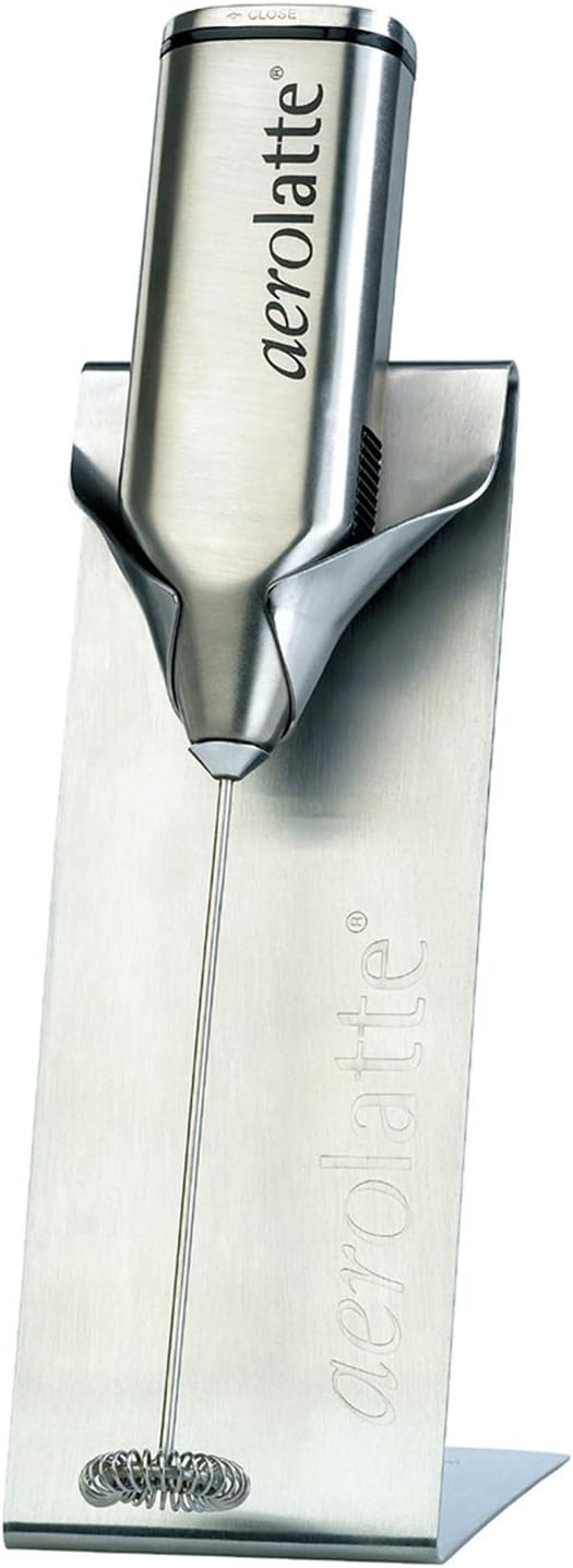 Aerolatte Milk Foamer, The Original Steam-Free Frother, 8.5-Inch, Satin Finish: Electric Milk Frothers: Kitchen & Dining