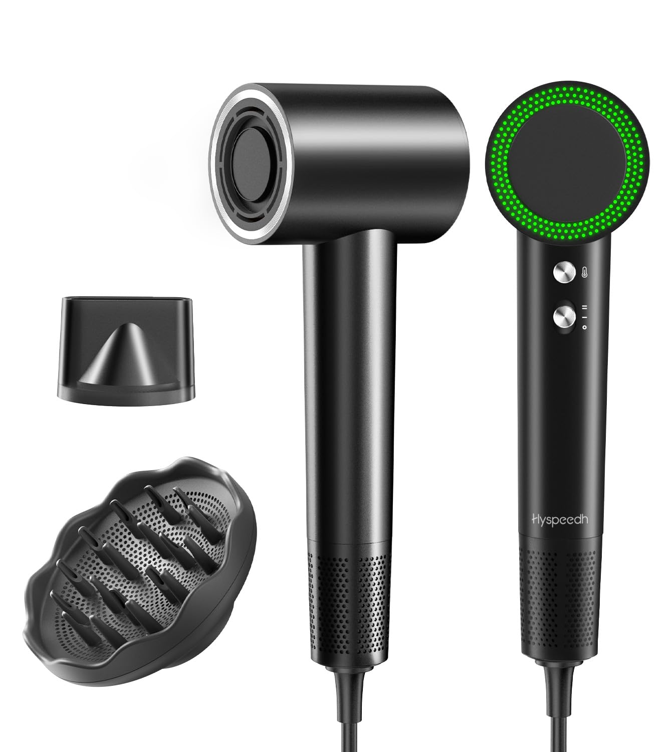 Photo 1 of ***FACTORY SEALED***Hair Dryer with Diffuser,1-5min Fast Dry by 1400w, 3 Heat/Cool Wind Level,0.86lb Lightweight, 49db Low Noise,1.5 Billion Plasma, Industry-Leading High-Speed Brushless Motor Blow Dryer for Home Travel