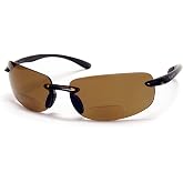 Coyote Eyewear BP-5 Rimless Polarized Reader Sunglasses