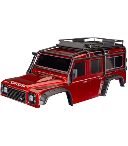 Amazon.com: Traxxas 8011A Land Rover Defender Body, Adventure
