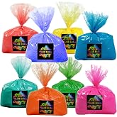 Color Blaze Holi Color Run Powder Multicolor - 40 lbs Bulk - 8-Pack | Colors: pink, red, orange, yellow, green, teal, blue, and purple. Includes 8 x 5 lb bags for color runs and events.
