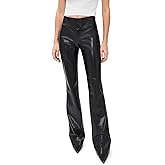 alice + olivia Women's Olivia Faux Leather Pants