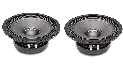 2) Skar Audio FSX65-8 300-Watt Ohm MID-Range