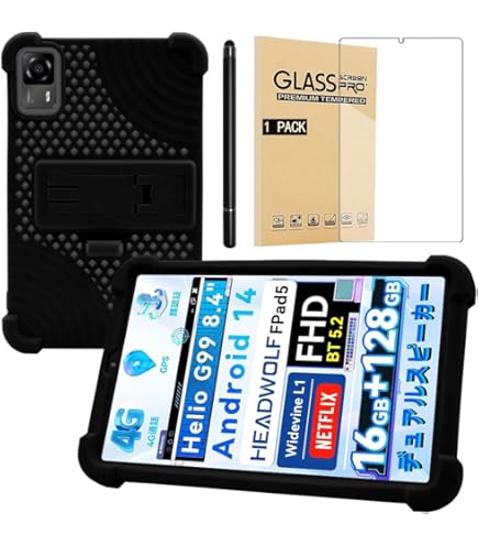 Headwolf 「Fpad5 」 128GB HEADWOLF FPad5/Pro Android 14 tablet 8.4 inch Max 16GB Ram